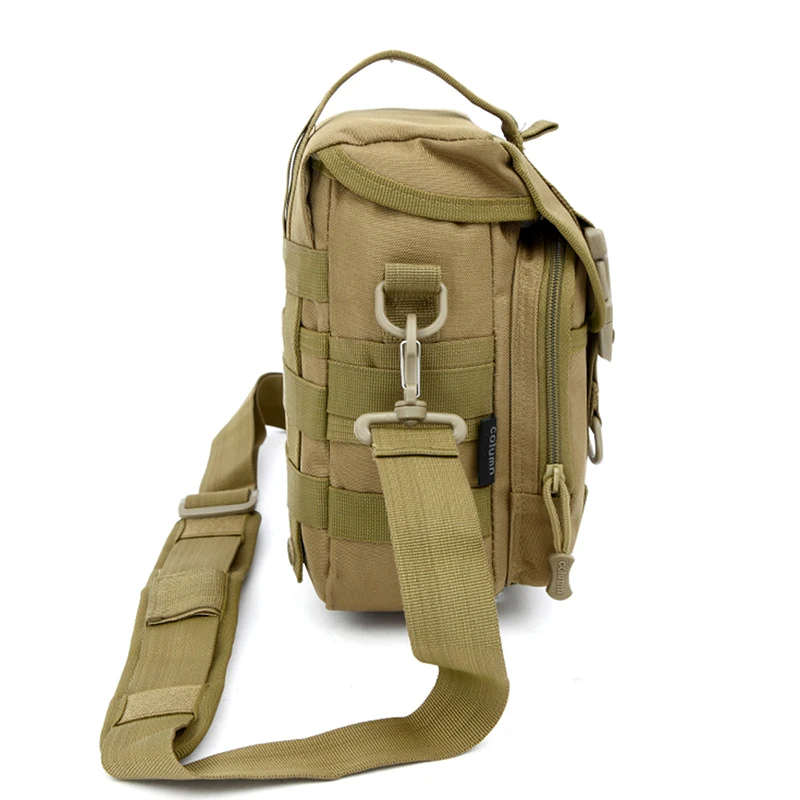 Мужская нейлоновая сумка мессенджер на ремне с верхней ручкой прочная Военная