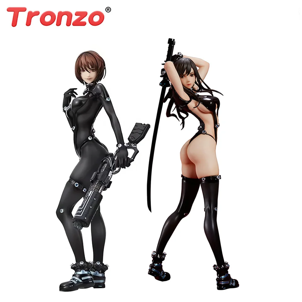 Tronzo сексуальная фигура Ганц о анзу Ямасаки Shimohira рейка ПВХ сексуальная девушка модель игрушки куклы Ганц сексуальные черные трико девушки фигурки