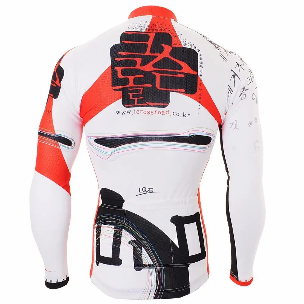 Men`s MTB Road Bike Gear 2501/ Useful 3 Rear-pockets Quick Dry Bicycle Clothing Long Sleeve Comfortable-fitting Cycling Jersey | Спорт и