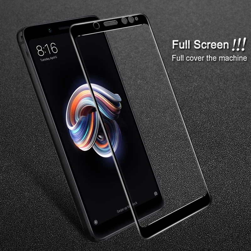 Imak Pro + Защитная пленка для экрана Xiao mi Red Note 5 (Int'l) полное покрытие закаленное