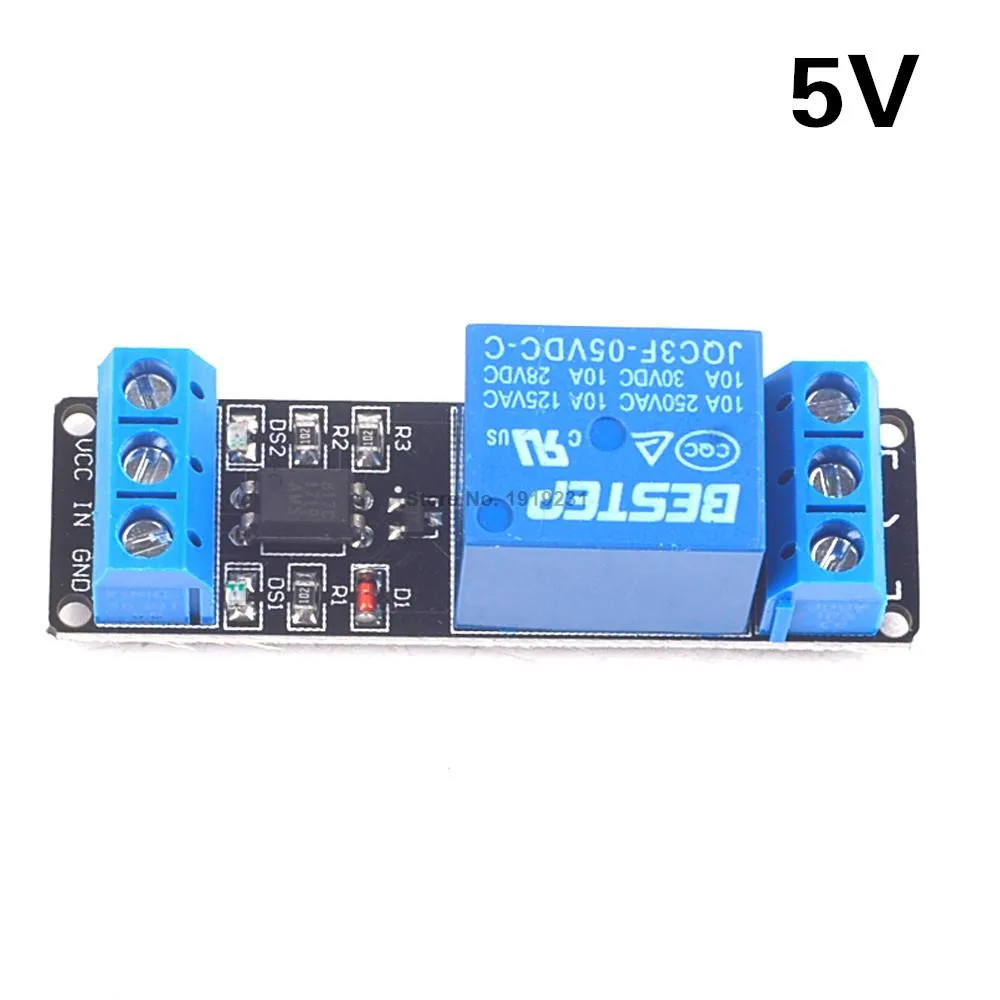 5 в 1 канал релейный модульный оптрон изоляции модуль для Arduino PIC AVR DSP ARM|5v relay|channel 5v