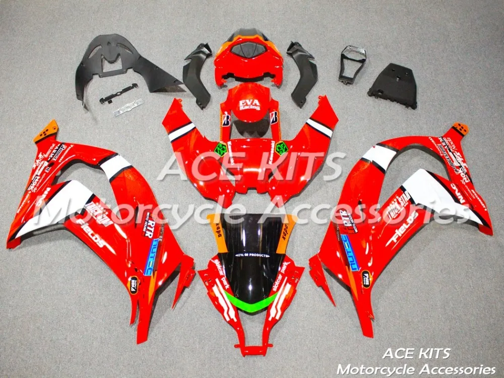 

New ABS motorcycle Fairing For kawasaki Ninja ZX-10R 2011 2012 2013 2014 2015 Injection Bodywor Any color All have ACE No.179