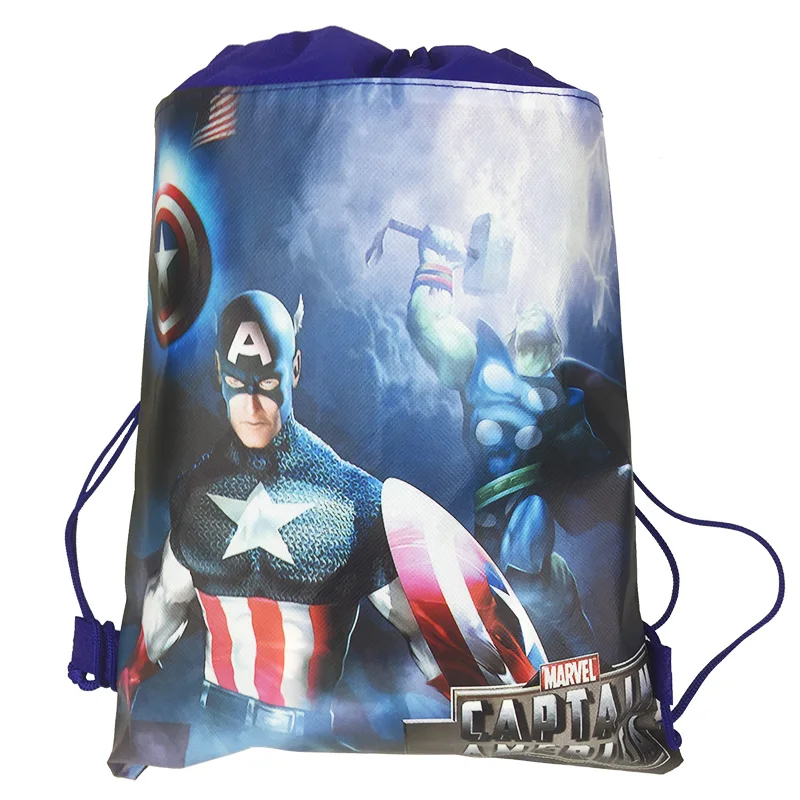 bag 6pcs Мультфильм Мстители вечерние одноразовые посуда бумажные тарелки салфетки флаг чашки детская игрушка в ванную день рождения принадлежности и украшения - Цвет: bag 6pcs