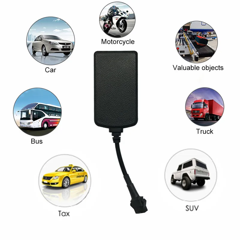 ET300 Автомобильный GPS-трекер Real Time Tracking для мотоцикла, электровелосипеда и транспортного средства 12V/24V Реле выключения отслеживания масла.