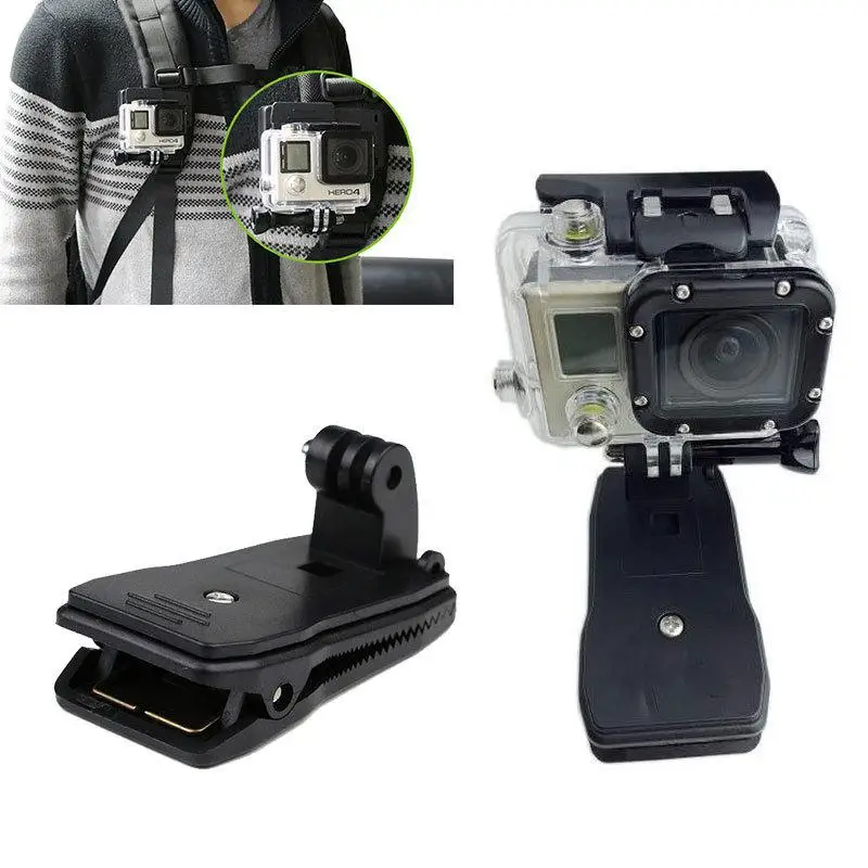 Вращающийся на 360 градусов рюкзак с креплением ремень для Gopro Hero 5 4 3 + 2 1
