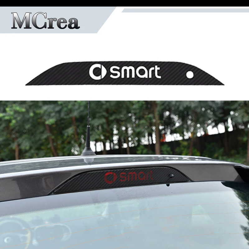 Стайлинг автомобиля MCrea декоративные наклейки из черного углеродного волокна с