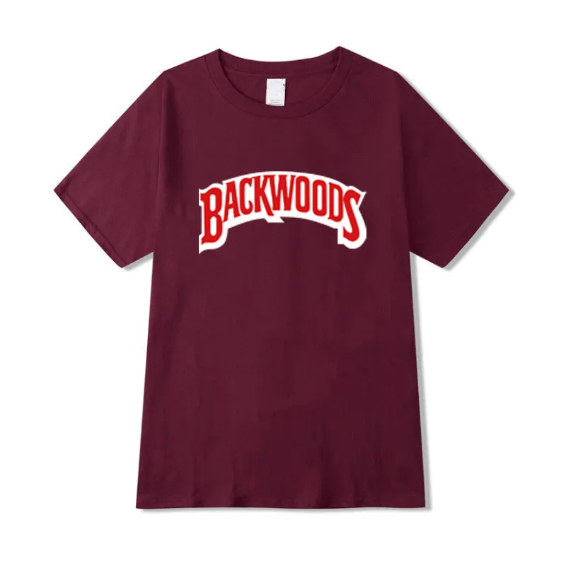 Backwood женские футболки летние с коротким рукавом Футболка буквенным принтом