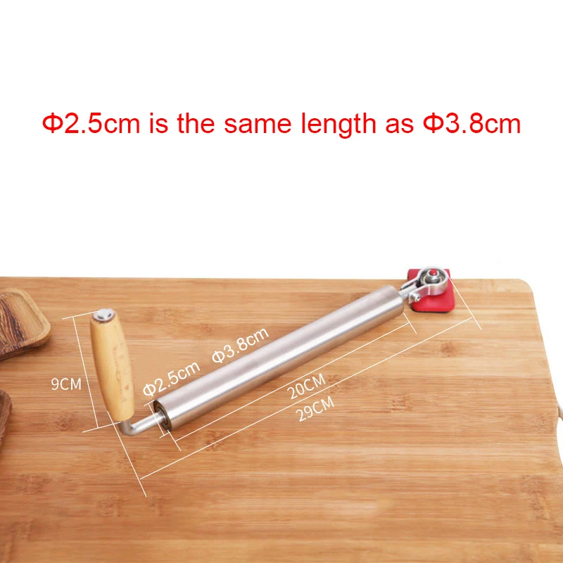 Нержавеющая сталь завальцовки теста штифт инструмент для выпечки и готовки