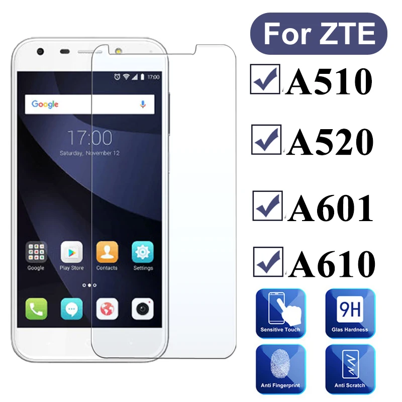 Защитное стекло для zte blade a510 a520 a601 a610 закаленное стекло a 510 520 601 610 Защитная пленка для экрана бронированный чехол