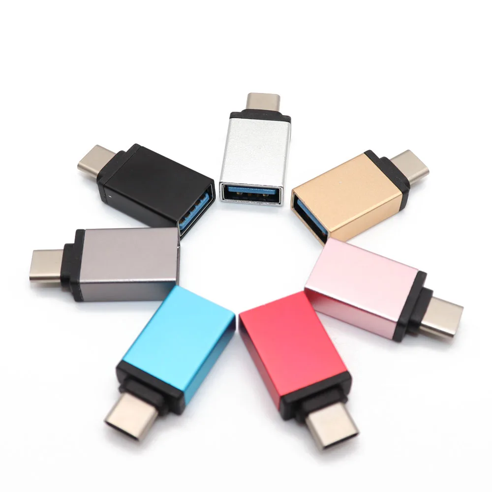 Адаптер USB 3 1 Type C к 0 адаптер Type-C OTG для Chromebook Macbook Huawei P20 pro Xiaomi 4C Nexus 5X 6P LG | Мобильные