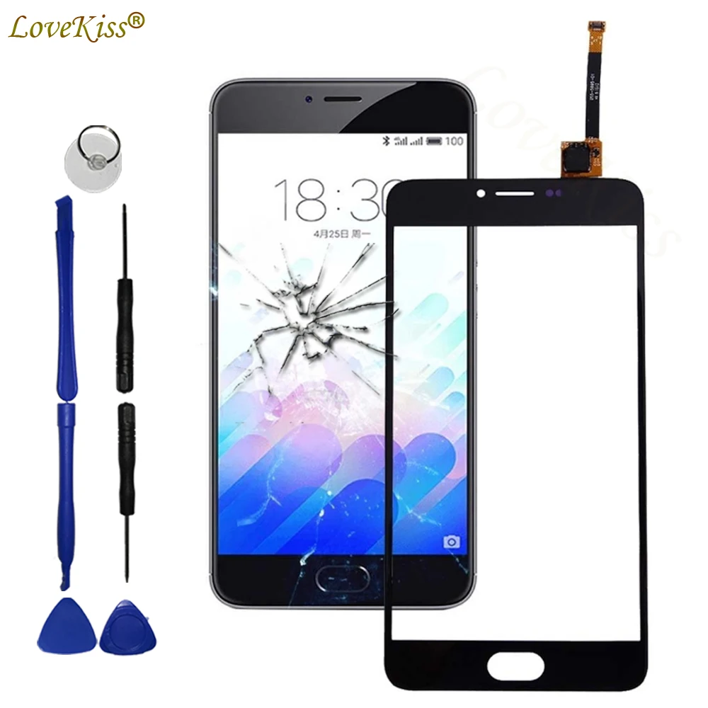 Передняя панель для Meizu M3 Note L681 M681 M681H L681H сенсорный экран ЖК дисплей дигитайзер