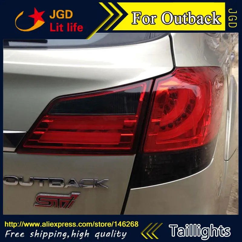 Автомобильный Стайлинг задние фонари для Subaru Outback 2010-2014 светодиодная задняя фара