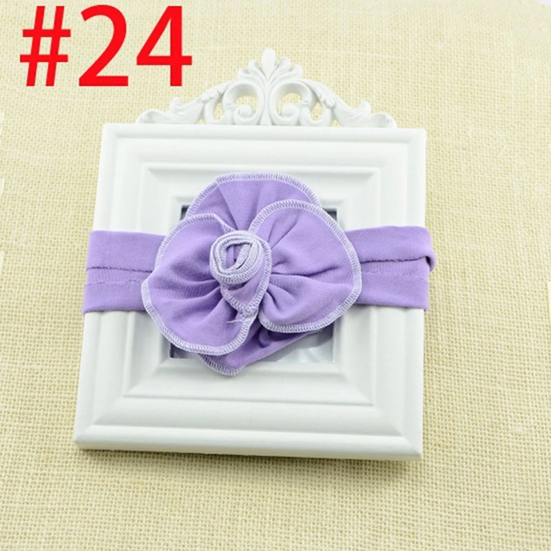 Naturalwell Baby Girl Cotton Flower Headwear Infant Floral Hairbands Hair Accessories Newborns Headbands 1pc HB254 | Детская одежда и