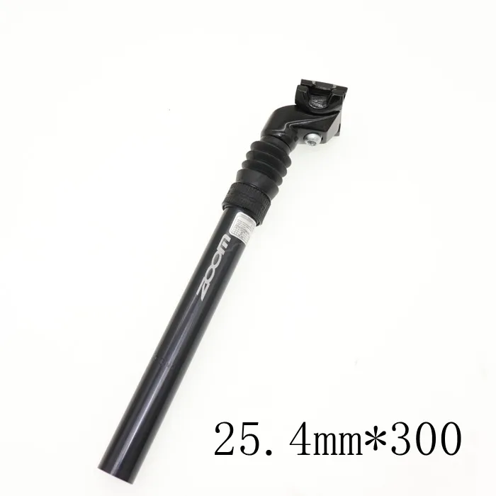 254x300mm black Зум Подседельный штырь для 25,4 амортизатор демпфирования Alu MTB горный велосипед Подседельный штырь 25,4 28,6 30,9 мм 350 мм - Цвет: 254x300mm black