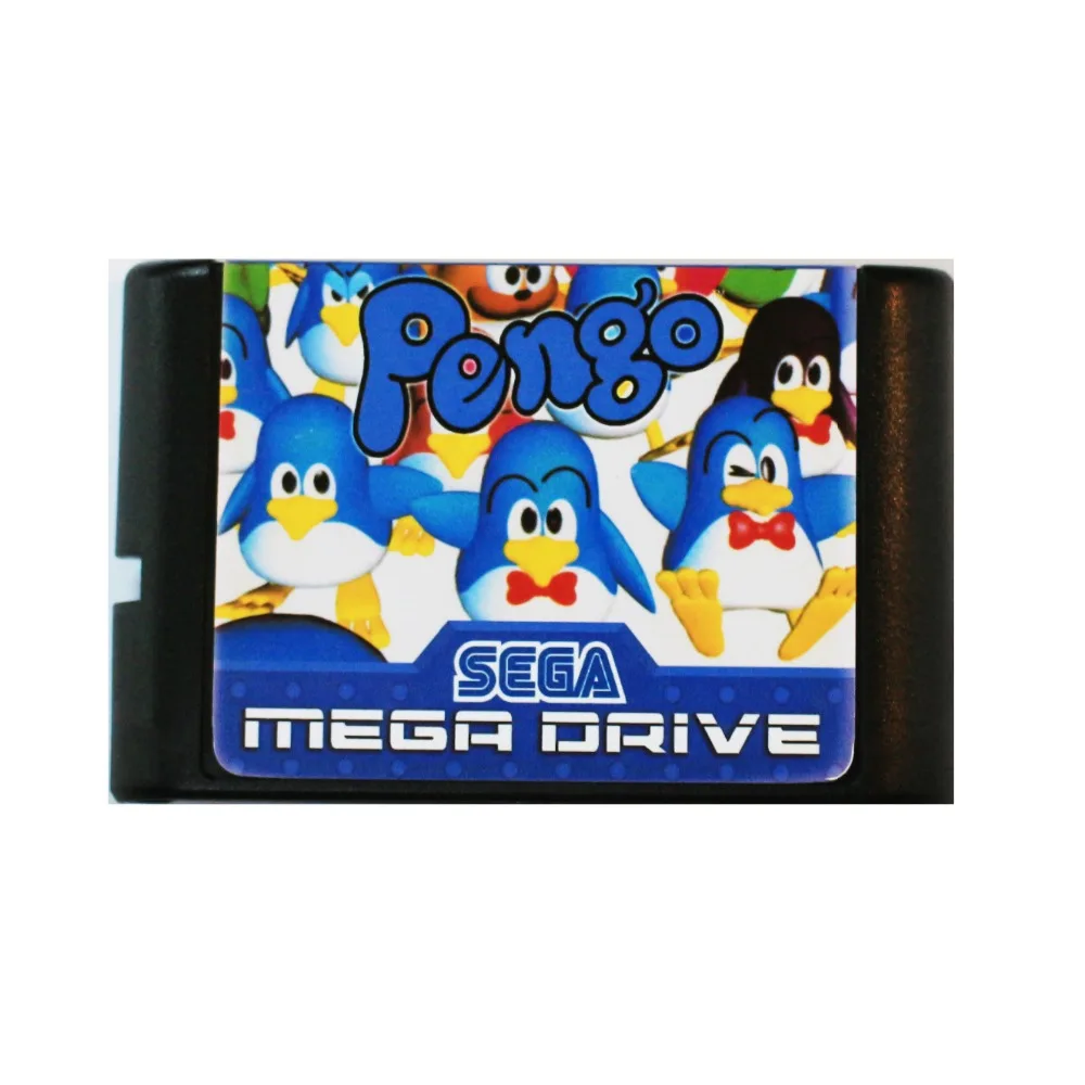 

Pengo 16 бит MD карточная игра для Sega игры SEGA Mega Drive для Sega Genesis