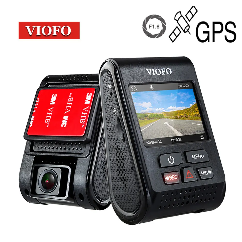 Автомобильный видеорегистратор VIOFO A119 V2 Dash Cam HD 1080P dashcam NT 96660 1440p камера gps