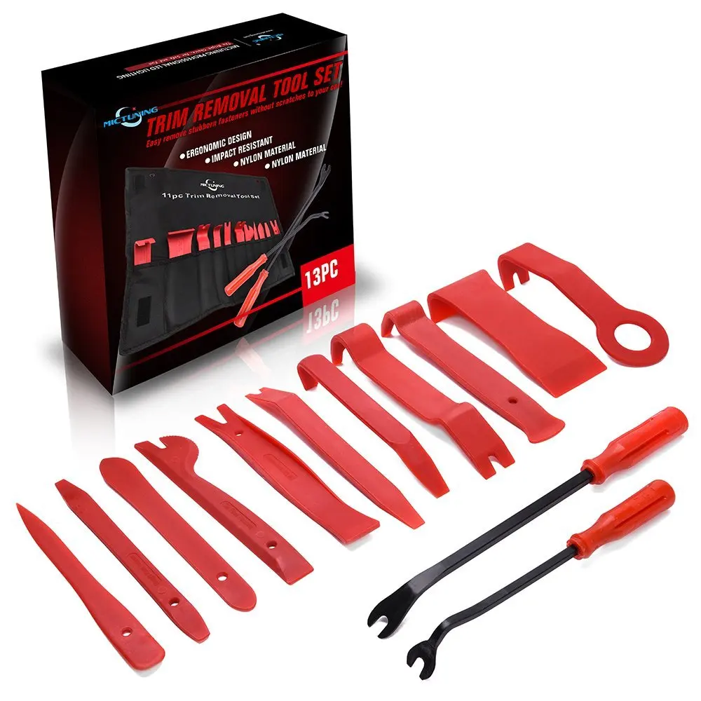 MICTUNING 13 шт. Авто набор инструментов для удаления с застежкой прочное нейлонoвое