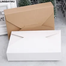 1 шт. простая посылка конверт Рождественская упаковка картонная
