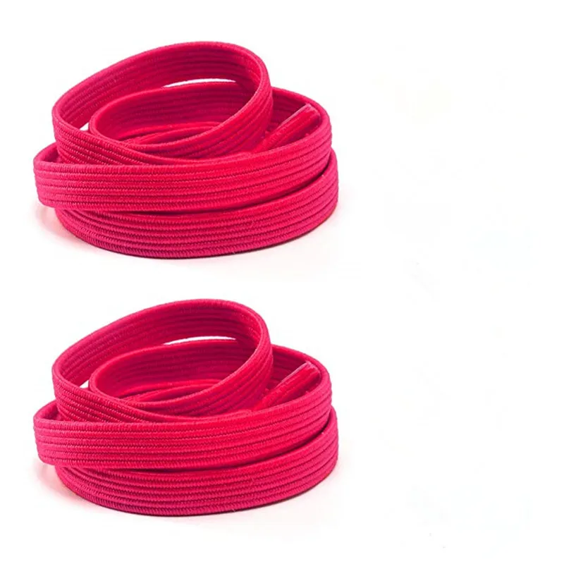 Fuschia EPHER плоские эластичные шнурки серебряные магнитные застежки многоцветные шнурки для ботинок магнитная пряжка 100 см запасные шнурки для обуви - Цвет: Fuschia