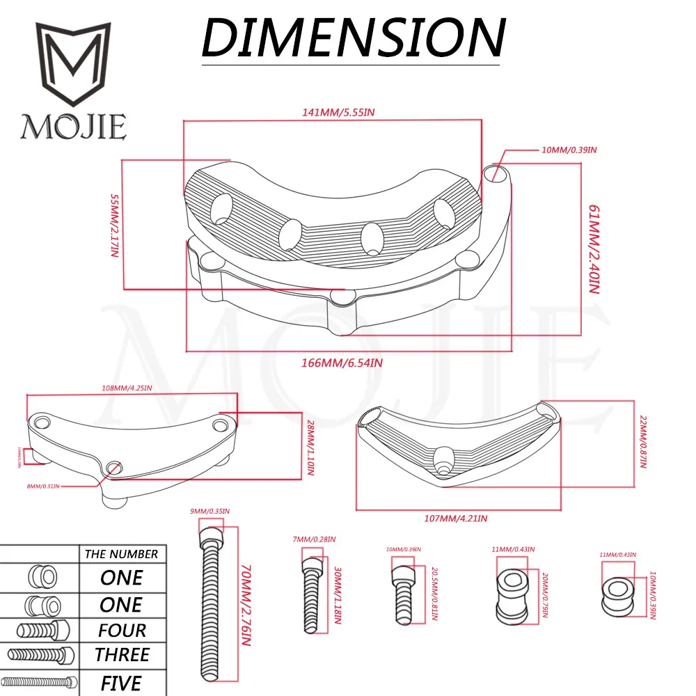 Для Yamaha MT-09 FZ-09 FZ09 14-17 MT09 TRACER FJ-09 FJ09 15-17 мотоциклетный статор двигатель Краш Pad