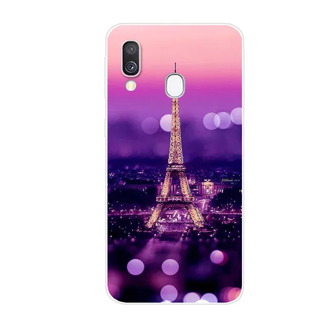 45 D для samsung A40 чехол A405 TPU Мягкий силиконовый чехол для телефона для samsung Galaxy A40 чехол A405F A 40 чехол прозрачный - Цвет: 45
