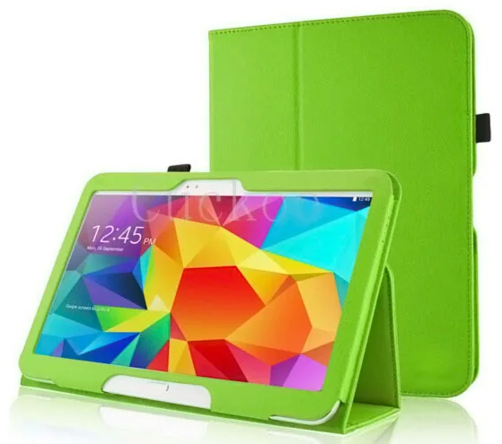 CucKooDo 50 шт./лот для Samsung Galaxy Tab 4 10 1 чехол книжка тонкий премиум Vegan кожаный дюймов|for