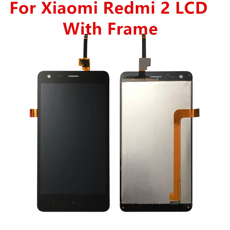 Для Xiaomi Redmi 2 ЖК-дисплей Дисплей с рамкой сенсорный экран планшета Ассамблеи