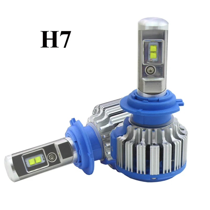 GZ KAFOLEE T1 H11 светодиодный H3 H7 H4 H8 9005 9006 HB3 HB4 40 Вт 6000LM 6000K светодиодный противотуманных фар автомобилей головной светильник луч спереди белый светильник 12V