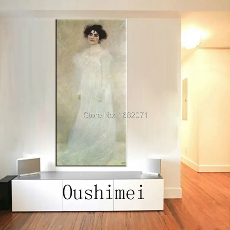 Превосходный искусный художник 100% ручная роспись высокое качество Impression Gustav Klimt