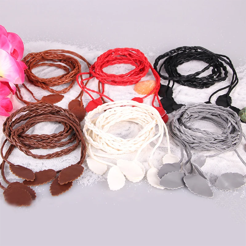 Ремень тонкий женский из экокожи Модный Узкий Пояс карамельных цветов