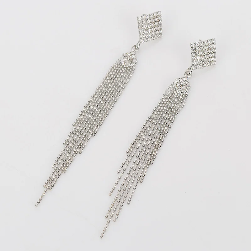 Оптовые новые ювелирные изделия посеребренные брендовые прямоугольные