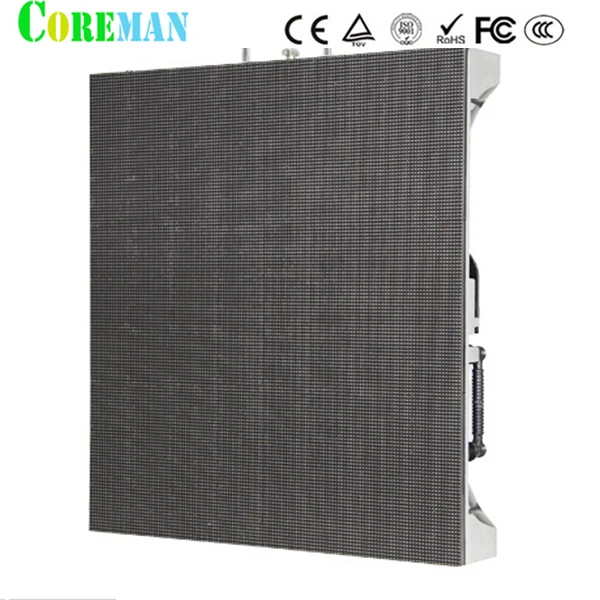 Тонкий внешний Прокат p6 СВЕТОДИОДНЫЙ шкаф 256x256 светодиодный модуль точечная