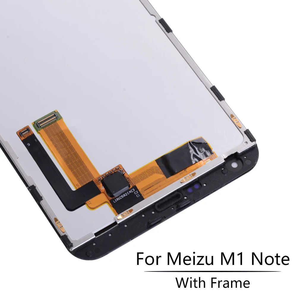 5," для MEIZU M1 Note ЖК-дисплей сенсорный экран с рамкой M463U дигитайзер для Meizu M1 Note Замена дисплея M463U