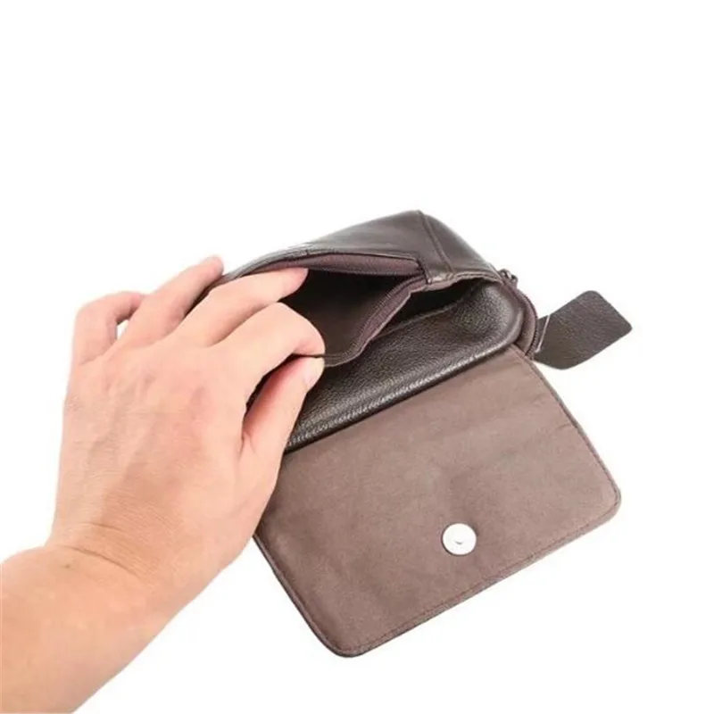 Effelon натуральная кожа поясная сумка для iphone через плечо ниже 6 5 &quotсмартфонов