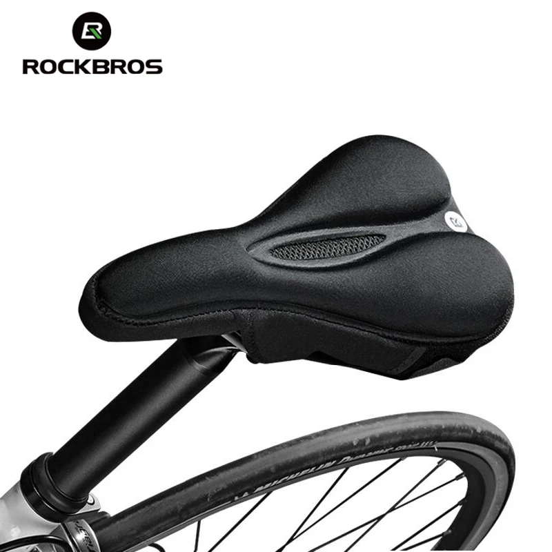 ROCKBROS седло для велосипеда MTB Подушка сиденья Чехлы велосипедных сидений с