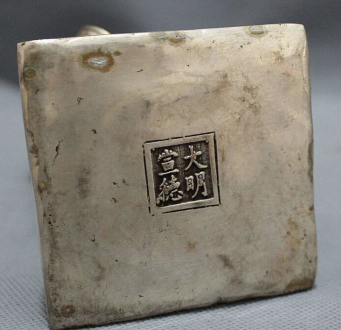 Быстрая доставка USPS в сша S1426 китайская серебряная знаменитая статуя грандиозной