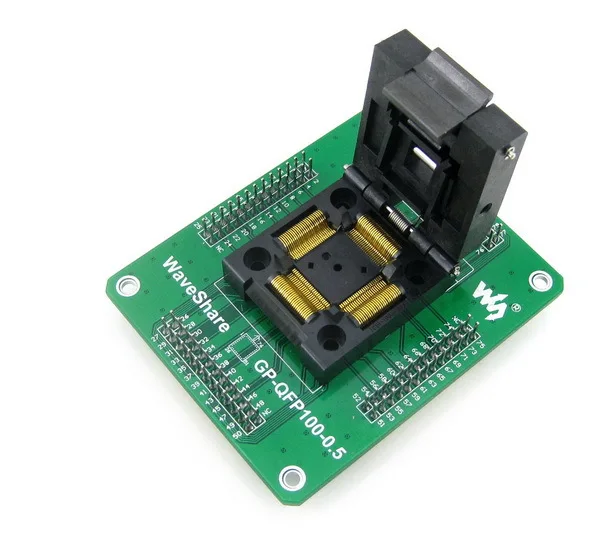 QFP100 LQFP100 TQFP100 Adapter Yamaichi IC51-1004-809 IC Test Socket Programming 0.5mm Pitch | Компьютеры и офис