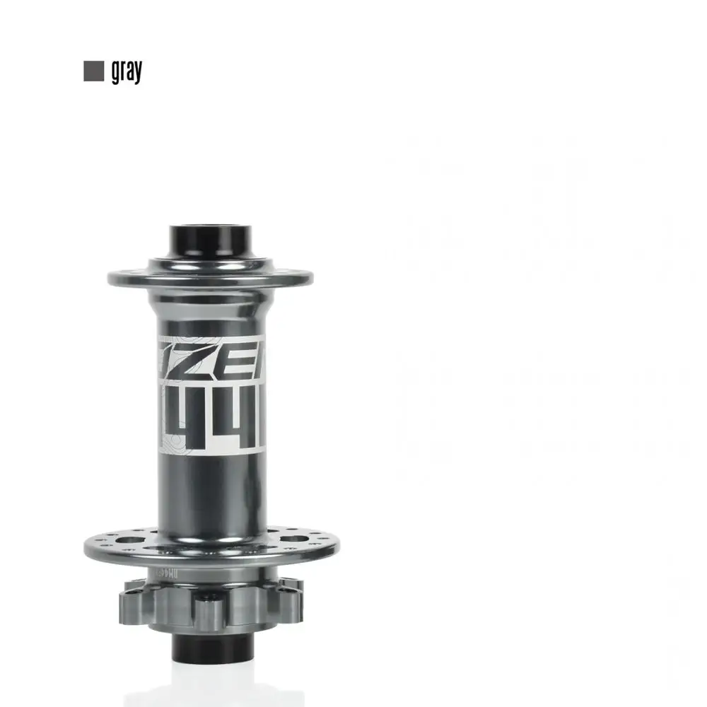 KOOZER BM440 MTB горный велосипед BOOST концентраторы 32 h диск с отверстиями подшипник ступицы Передняя Задняя 6 Болт 15*110 12*148 мм через - Цвет: Gray front