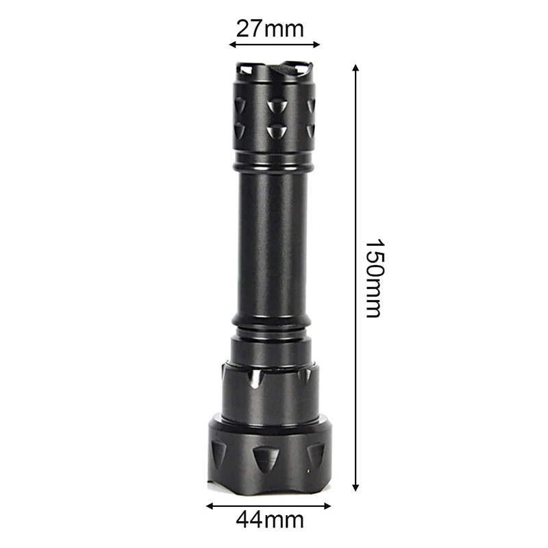 

LAIDEYI UF-T20 Infrared Red IR 850nm 1-Mode IR Flashlight Use18650 Battery For Outdoor Emergency Hunting Fishing LED Torch Light