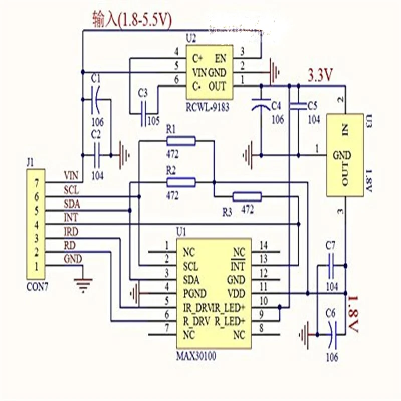 ShenzhenMaker датчик частоты сердечных сокращений MAX30100 для Arduino | Компьютеры и офис