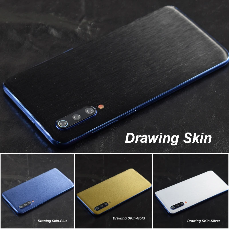 3D Carbon Fiber /Leather/3D Camo/Wood Skins Phone Back Cover Sticker For XIAOMI Play Mi9 MIX3 Mi8 SE Lite Redmi Note 7 |