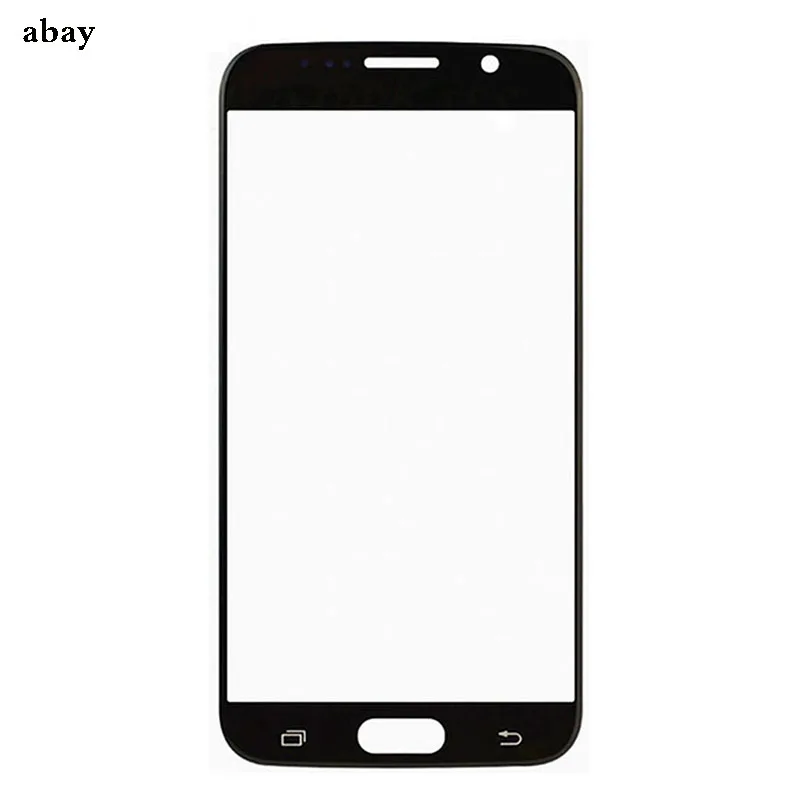 Сменное внешнее стекло для samsung galaxy S6 G920 G920F сенсорный экран переднее внешний