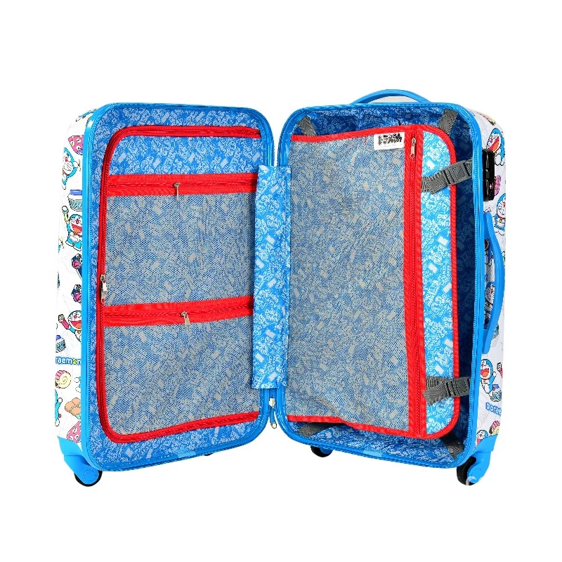 Новый Дорожный чемодан Doraemon с мультяшным котом сумка для багажа на колесиках