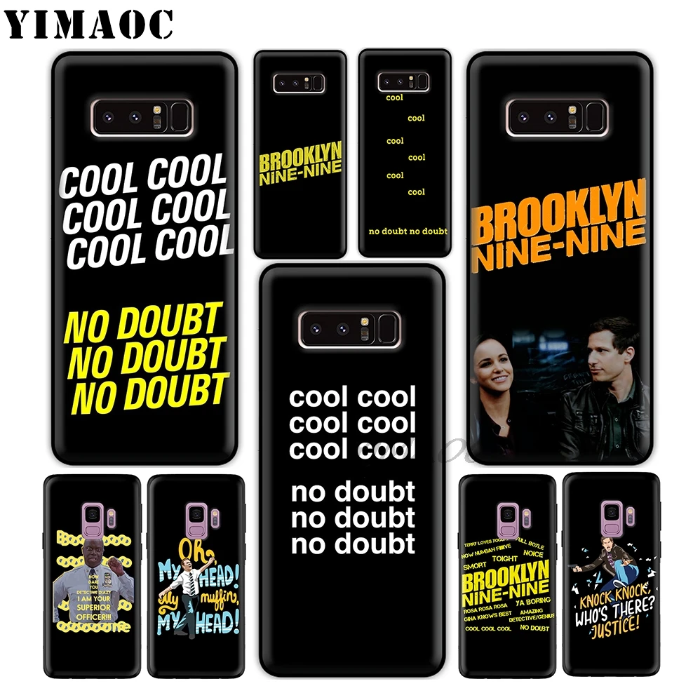 Мягкий силиконовый чехол YIMAOC Brooklyn Nine из ТПУ для Samsung Galaxy S10 S10e S9 S8 Plus S7 S6 Edge &amp J6 |
