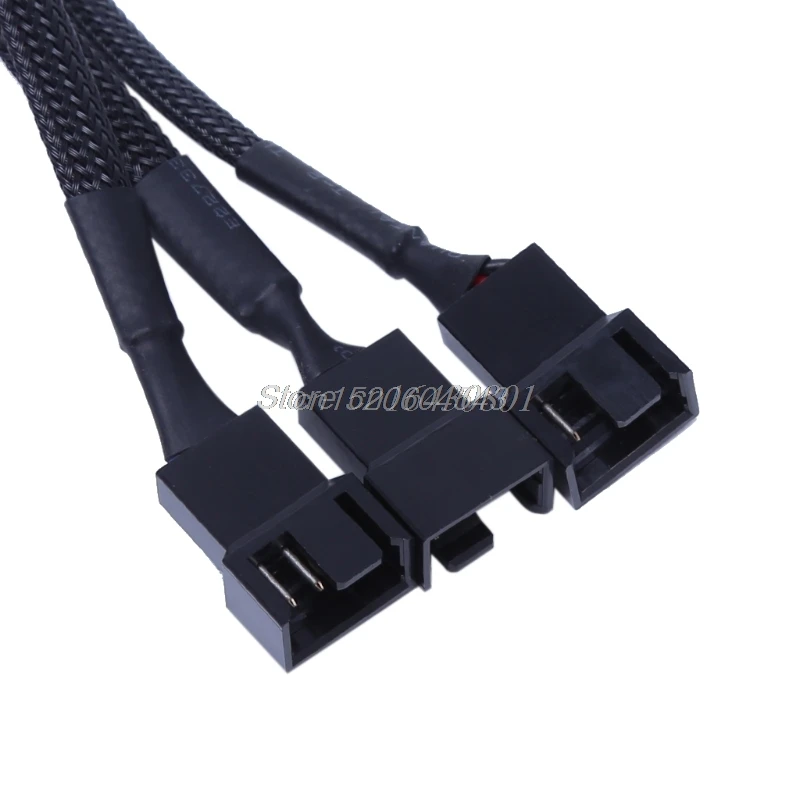 Высокое качество 4 pin PWM кабель вентилятора от 1 до 3 способа 1/2/5 шт разветвитель