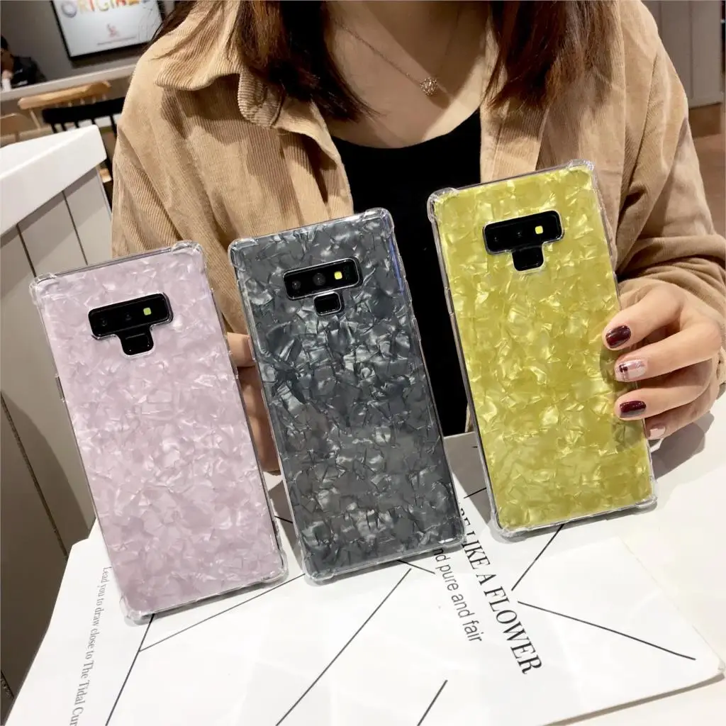 Marble Anti-Shock TPU Case For Samsung Galaxy Note 9 8 S9 S8 S7 Edge S6 A5 A6 A7 A8 Plus J4 J6 J8 2018 J3 J5 J7 2017 Cover |