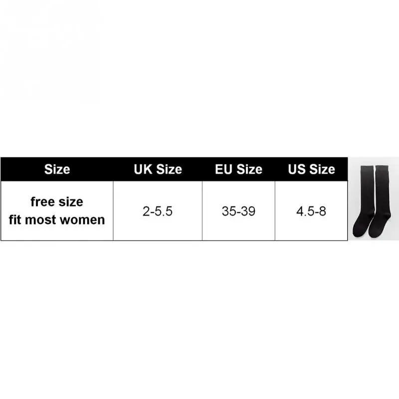 1 пара, женские носки, Осень-зима, модные длинные носки, консервативный стиль, гольфы, одноцветные, высокие, эластичные