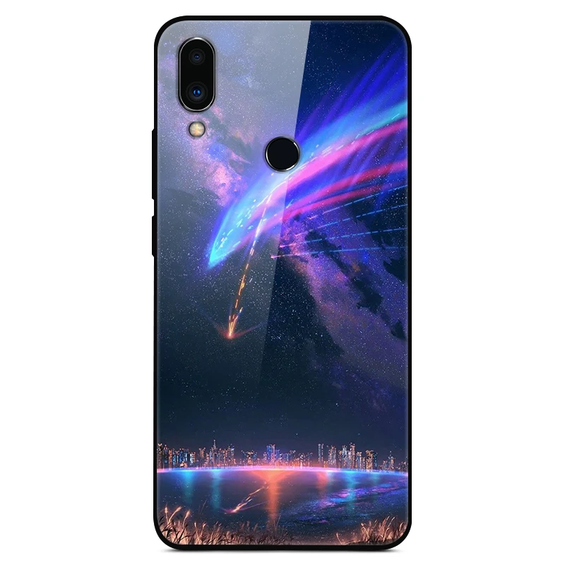 B для Meizu Note 9 Note9 чехол стекло Coque жесткий чехол для телефона для Meizu M9 Note чехол M9Note M 9 Note мягкая рамка чехол Мода 6,2