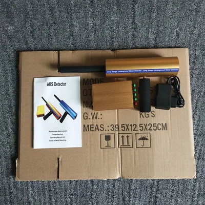 Gold AKS Carton pack Горячая MD4030 металлоискатель Подземный детектор золота длина металла регулируемый Охотник за сокровищами искатель портативный Охотник детектор - Цвет: Gold AKS Carton pack