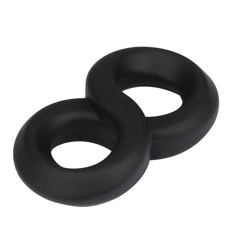 2 шт. Силиконовое эрекционное кольцо для мужчин более крепкое мужское увеличение